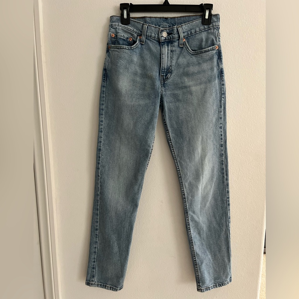 Levi's Men's Slim Jeans in Light Blue